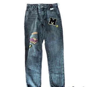 Blue Jeans No Boundaries Patchwork Jeans for women and juniors Size 7